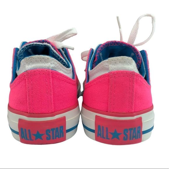 Unisex Converse All Star Chuck Taylor Double Upper Low Top sz 3M/5W - Picture 7 of 10
